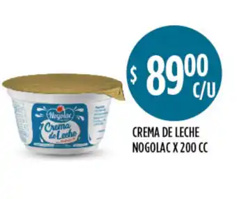 Crema De Leche Nogolac x 200cc
