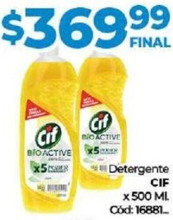 Diarco Detergente Cif 500ml oferta