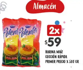 Supermercados Toledo Harina Maíz Coccion Rápida x 500gr oferta