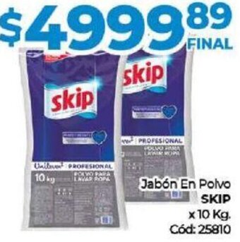 Diarco Jabón En Polvo Skip 10kg oferta