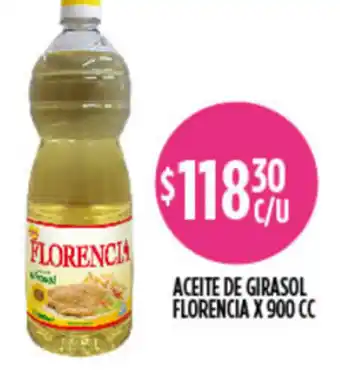 Aceite De Girasol Florencia x 900cc