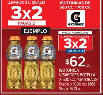 Carrefour Market Gatorade Isotónica V/Sabores Botella x 500cc oferta
