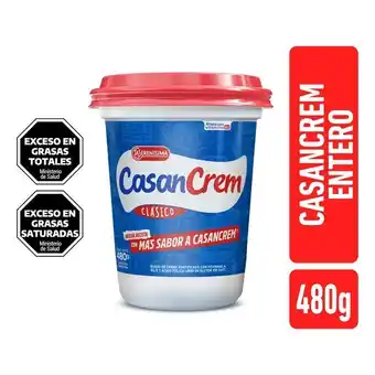 Carrefour Queso crema casancrem clasico vitamina b3 480 g. oferta
