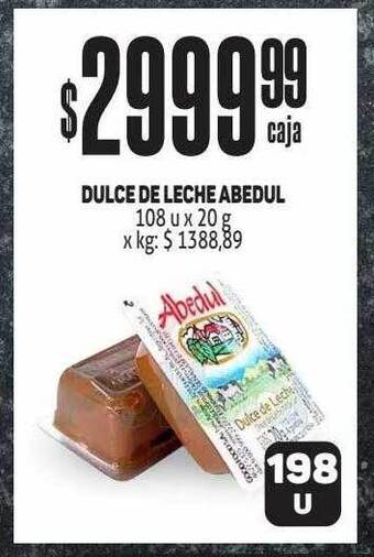 Makro Dulce de leche abedul oferta