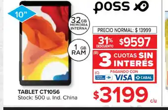 Carrefour Market Tablet Ct1056 oferta