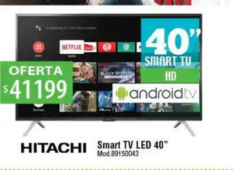 Casa Silvia Hitachi Smart TV LED 40" oferta