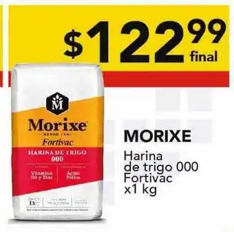 Nini Mayorista Morixe harina de trigo 000 fortivac oferta
