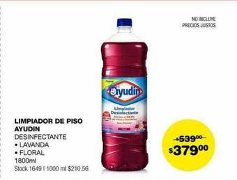 Atomo Conviene Limpiador de piso ayudin oferta