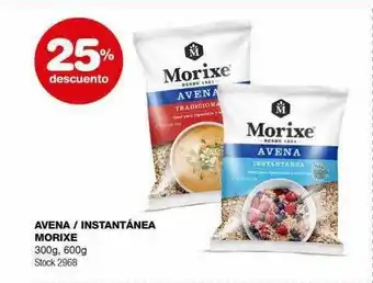 Atomo Conviene Avena o instantánea morixe oferta