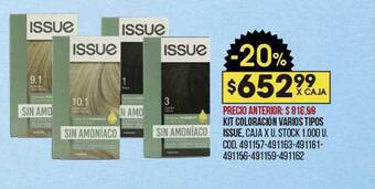 Coto Kit coloración varios tipos issue oferta