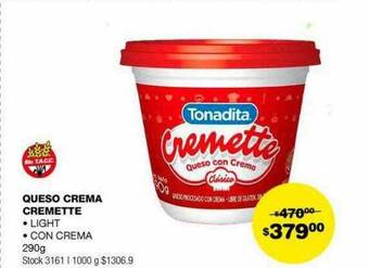 Atomo Conviene Queso crema cremette oferta