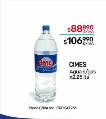 Nini Mayorista Cimes agua s-gas oferta