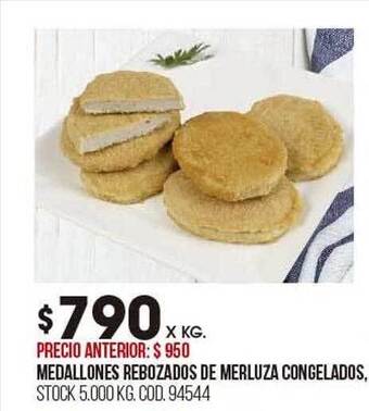 Coto Medallones rebozados de merluza congelados oferta