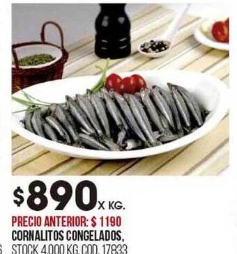 Coto Cornalitos congelados oferta