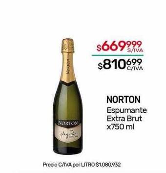 Nini Mayorista Norton espumante extra brut oferta