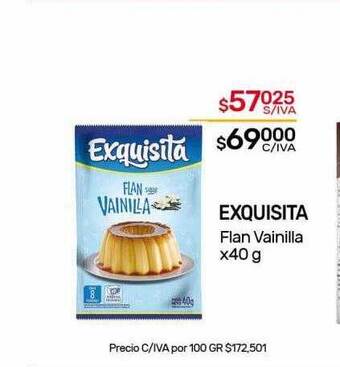 Nini Mayorista Exquisita flan vainilla oferta