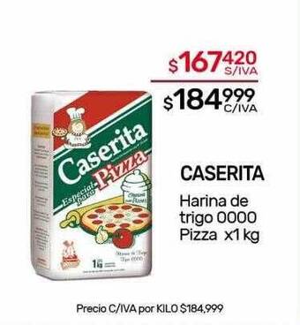 Nini Mayorista Caserita harina de trigo 0000 pizza oferta