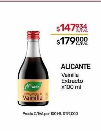 Nini Mayorista Alicante vainilla extracto oferta
