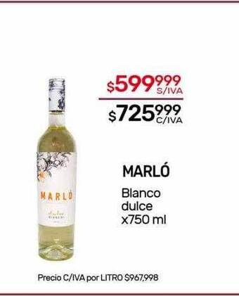 Nini Mayorista Marló blanco dulce oferta