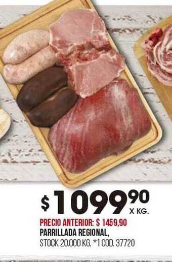 Coto Parrillada regional oferta