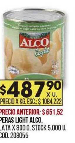 Coto Peras light alco oferta