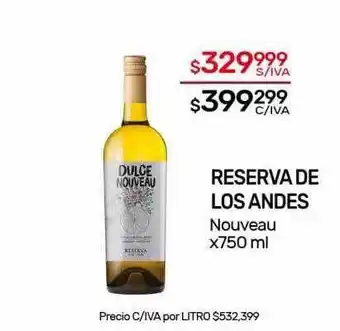 Nini Mayorista Reserva de los andes nouveau oferta