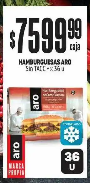 Makro Hamburguesas aro oferta