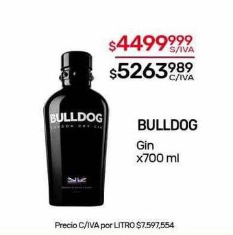 Nini Mayorista Bulldog gin oferta