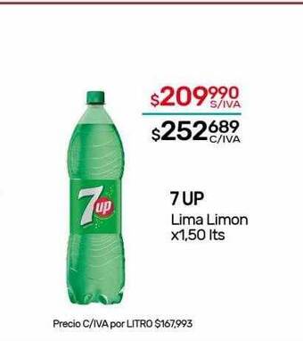 Nini Mayorista 7 up lima limon oferta