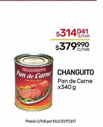 Nini Mayorista Changuito pan de carne oferta