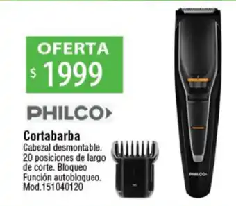 Philco Cortabarba