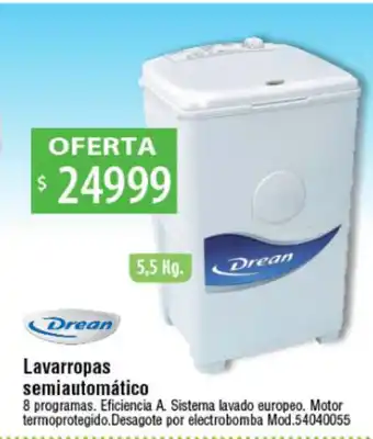Casa Silvia Drean Lavarropas sermiautomático oferta