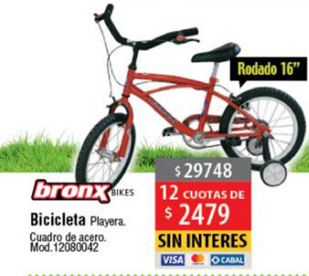 Casa Silvia Bronx Bicicleta Playera oferta