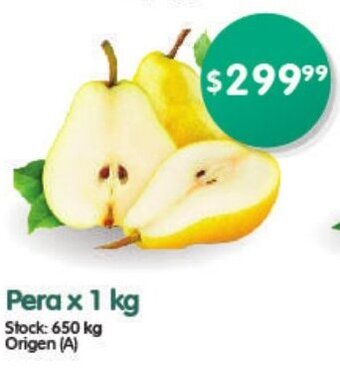 Supermercados Buenos Días Pera x 1kg oferta