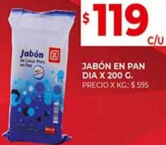 Supermercados DIA Jabón en Pan Dia 200g oferta