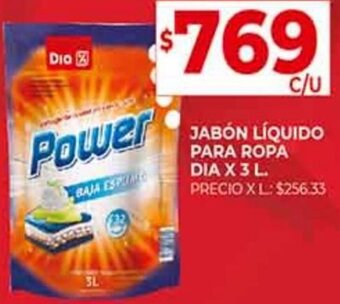 Supermercados DIA Jabón Líquido para Ropa Dia 3L oferta