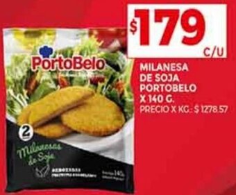 Supermercados DIA Milanesa de Soja Portobelo 140g oferta
