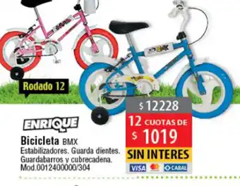 Casa Silvia Enrique Bicicleta BMX oferta
