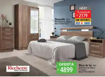 Mesa de luz trio