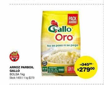 Atomo Conviene Arroz parboil gallo oferta