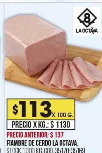 Coto Fiambre de cerdo la octava oferta