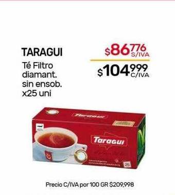 Nini Mayorista Taragui té filtro diamant sin ensob oferta