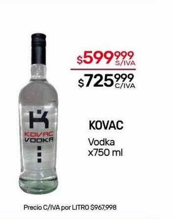 Nini Mayorista Kovac vodka oferta