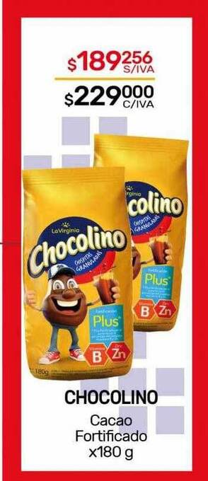 Nini Mayorista Chocolino cacao fortificado oferta