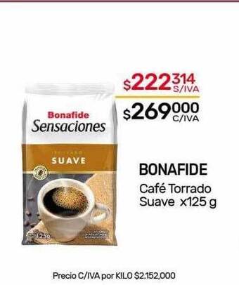 Nini Mayorista Bonafide café torrado suave oferta