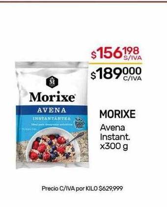 Nini Mayorista Morixe avena instant oferta