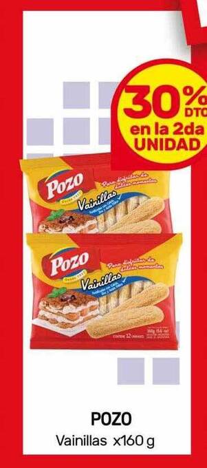 Nini Mayorista Pozo vainillas oferta