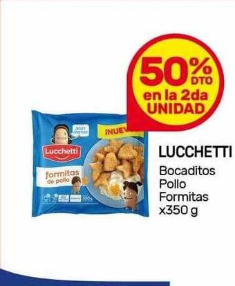Nini Mayorista Lucchetti bocaditos pollo formitas oferta