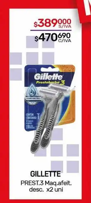 Nini Mayorista Gillette prest.3 oferta