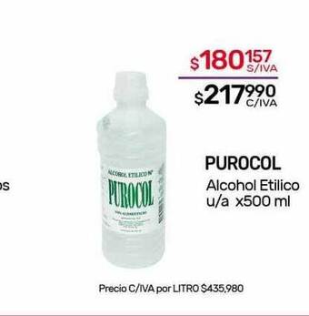 Nini Mayorista Purocol alcohol etilico oferta